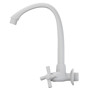 Imagen de CANILLA COCINA BLANCA PLASTICA ALTA P/PARED 1/2-3/4" CROSS